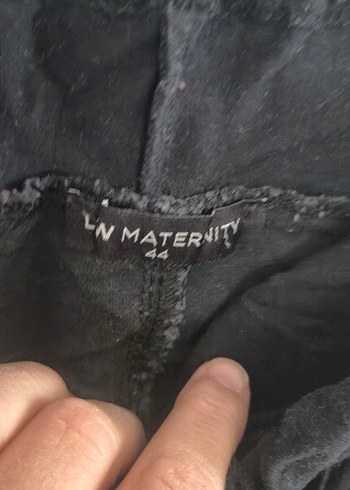 Siyah Hamile Denim Pantolon - Görsel 2