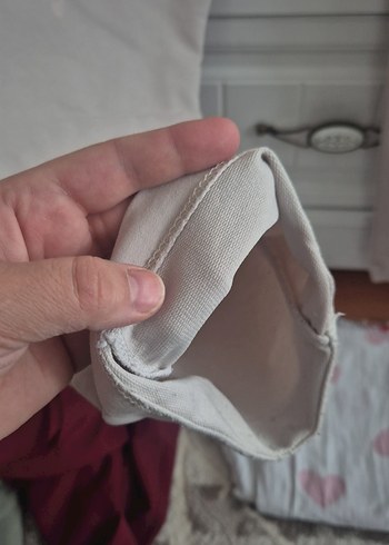 Bej Kadın Keten Rahat Kesim Eşofman - Görsel 2