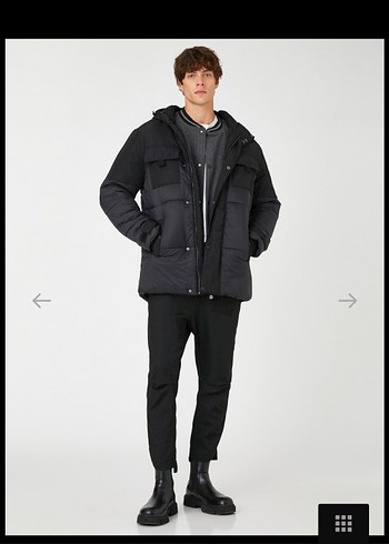 koton erkek mont - Görsel 9