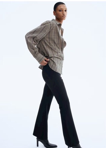 H&M İspanyol paça Tayt - Görsel 3