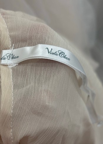 Bej Bohem V Yakalı Uzun Gelinlik - Görsel 6