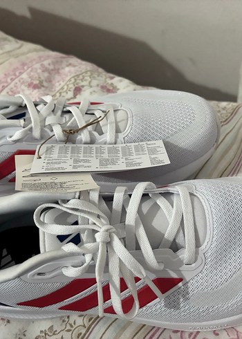 Adidas Erkek Beyaz Elastik Bağcıklı Spor Ayakkabı - Görsel 2