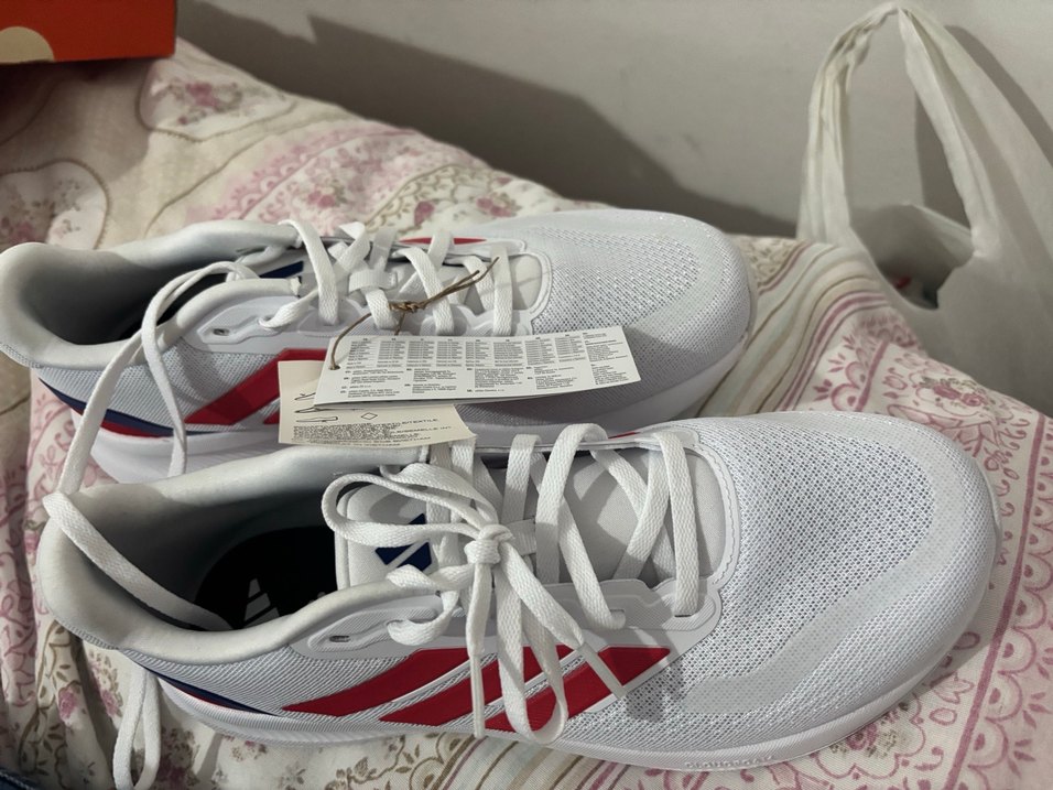 Adidas Erkek Beyaz Elastik Bağcıklı Spor Ayakkabı - Görsel 2