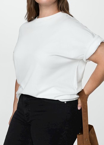 Siyah Kadın Regular Fit Denim Pantolon - Görsel 3