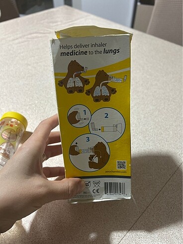 Orjinal AeroChamber ilaç çekme solunum odacığı -üretim yeri Kana - Görsel 5