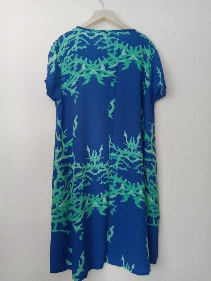 Yazlık büyük beden elbise. - Görsel 2