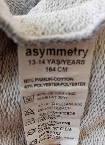 s Beden gri Renk 14 yaş unisex veya s beden sweatshirt.