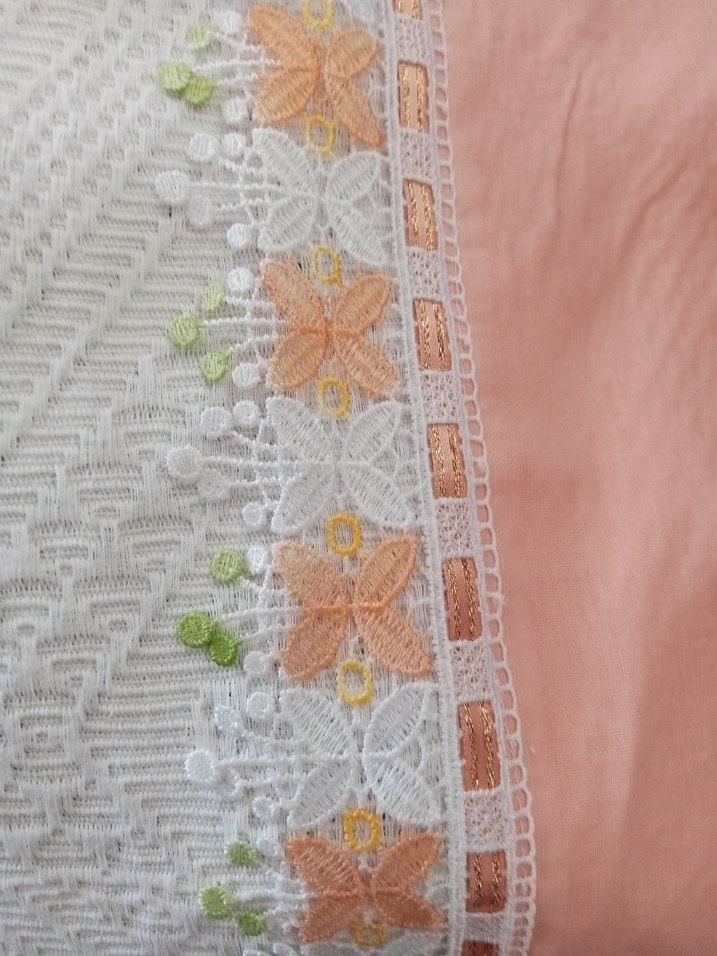 Nakışlı pike takımı - Görsel 4