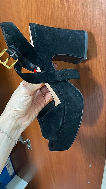 39 Beden Nine west kalın topuklu