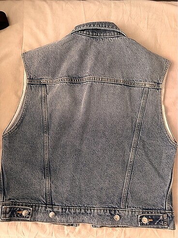 s Beden Mango Oversize Kot Yelek