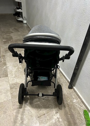 Gri Bebek Arabası - Görsel 3