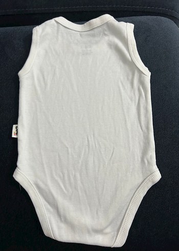 Baskılı Beyaz Bebek Atlet - Görsel 3