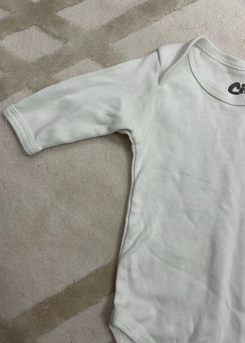 Civil Beyaz Baskılı Bebek Atlet - Görsel 3