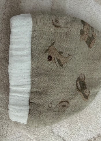 Diğer Nakışlı Keten Bebek Erkek Takımı