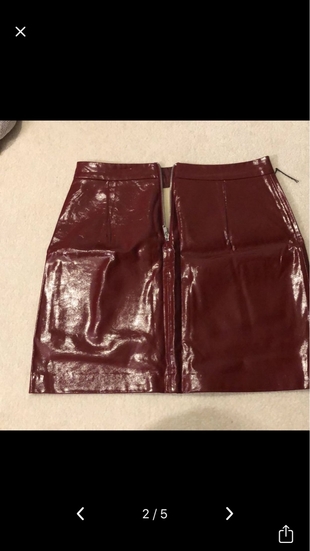m Beden Zara bordo ruhan etek