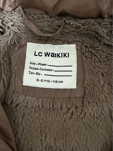 LC Waikiki LCW kız çocuk mont