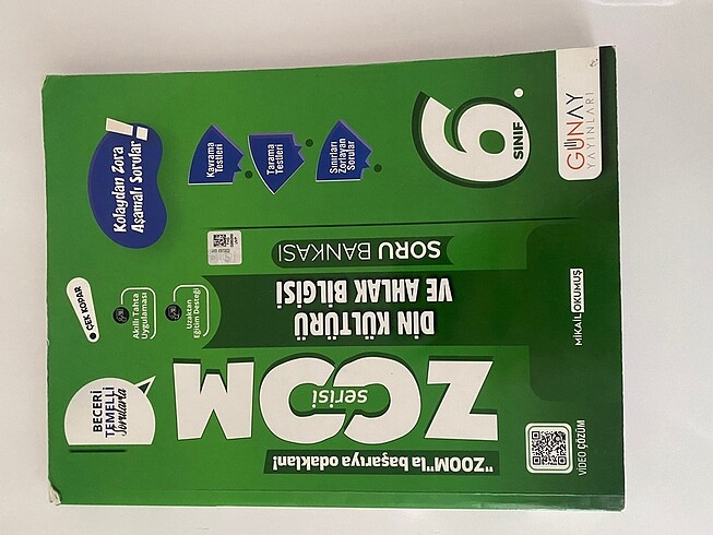 Günay yayınları zoom 6. sınıf din kültürü ve ahlak bilgisi soru 