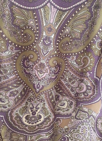 Elbise ( Üst beden ipek, alt krep kumaş) KEMAS - Görsel 5