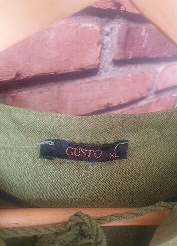 xl Beden Keten elbise ,Gusto