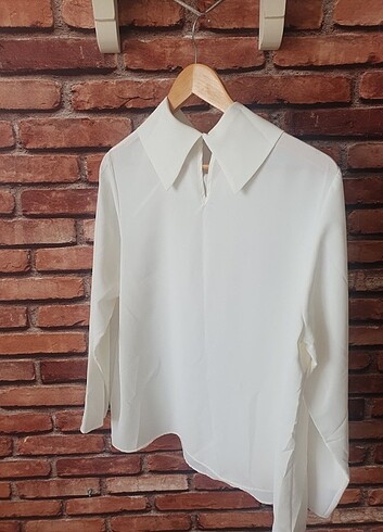 xl Beden beyaz Renk Bluz, Gusto