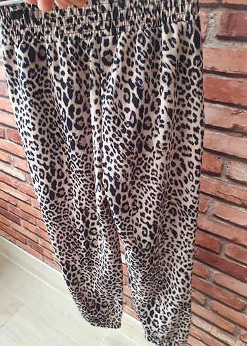 Leopar Desenli Kadın eşofman takımı - Görsel 5