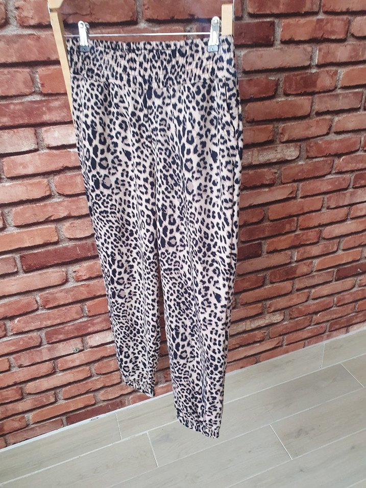 Leopar Desenli Kadın eşofman takımı - Görsel 4