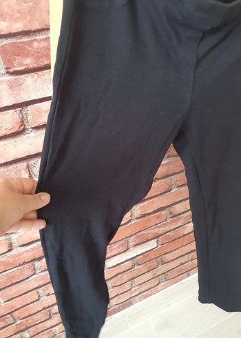 Siyah Belli Kadın Kumaş Pantolon - Görsel 3