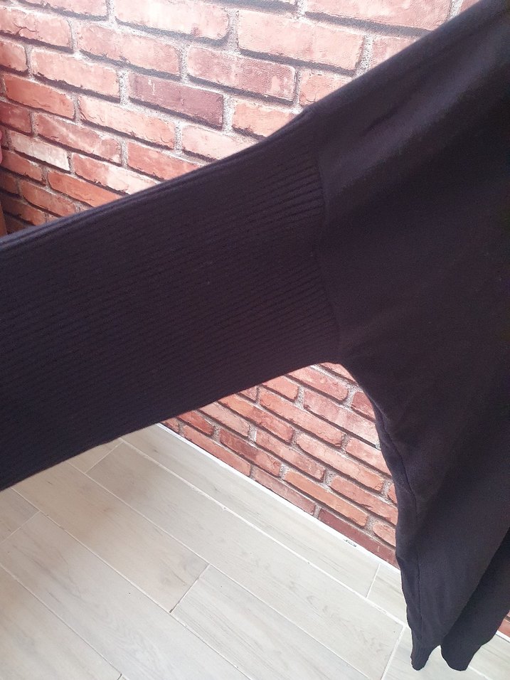 Siyah Salaş Kadın Hırka - Görsel 3