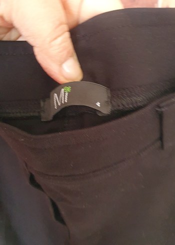 Siyah tayt pantolon - Görsel 4