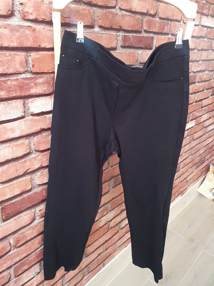 Siyah tayt pantolon - Görsel 2