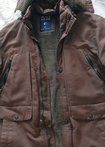 haki Erkek Midi Kaban - Görsel 2