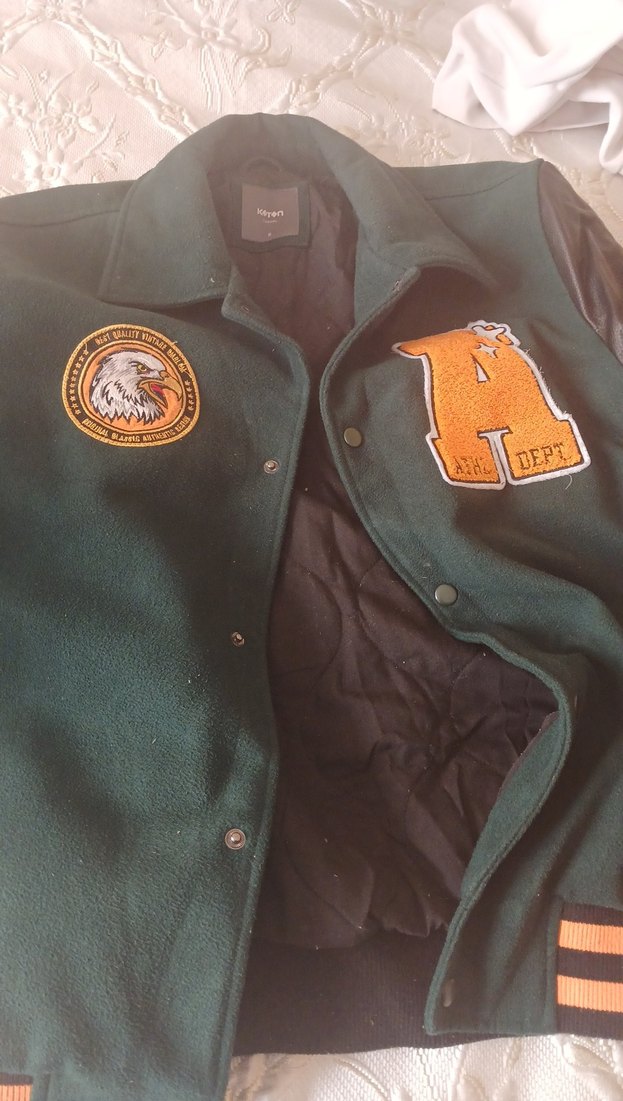 Düğmeli Deri e unisex mont, Salaş Kesim vintage gotik grunge - Görsel 3