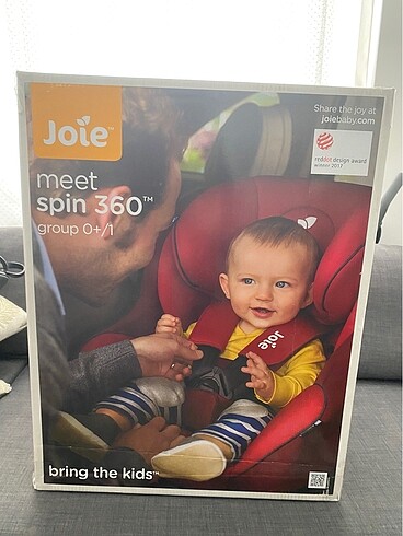 Joie oto koltuğu açılmamış kutu