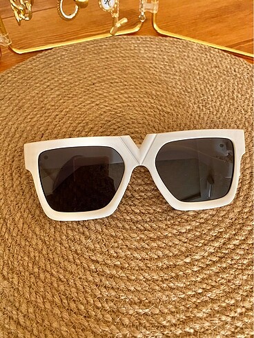Kare Retro Vintage Güneş Gözlüğü - Görsel 5