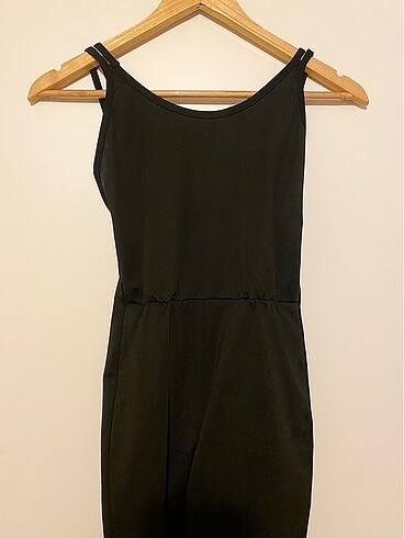 Arka Dekolteli Tayt Tulum - Görsel 8