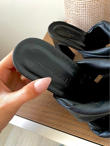 Kalın Topuklu Terlik - Görsel 6