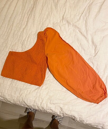 LC Waikiki Tek balon kollu crop LCWaikiki L beden