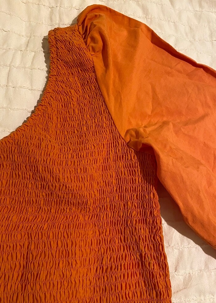 Tek balon kollu crop LCWaikiki L beden - Görsel 3