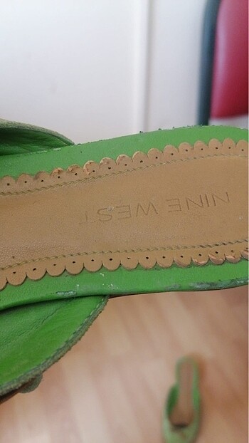 Nine West Nine west yeşil terlik