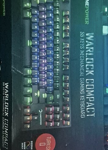 Gamepower Warlock Blue switch ? klavye