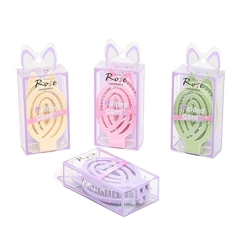 Rose Katlanabilir Aynalı Saç Tarağı