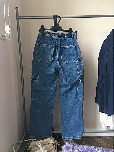 s Beden kargo baggy jean y2k