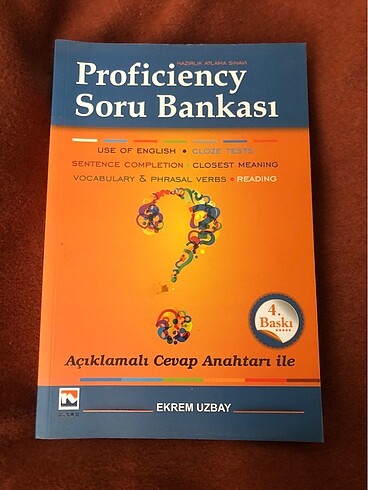 Proficiency soru bankası