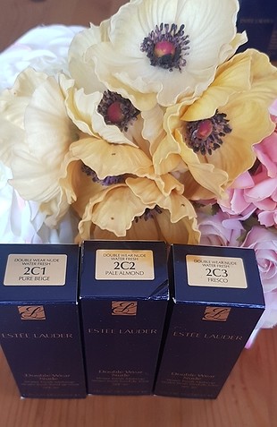 este lauder double wear nude fondöten 2c1 2c2 2c3 
