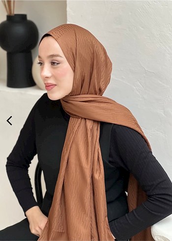 Kahverengi Jakar Kadın Şal - Görsel 3