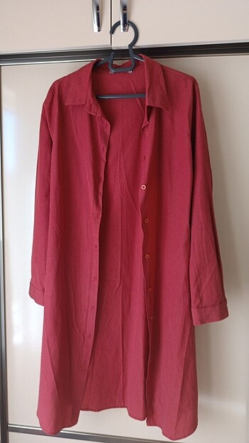 Kiremit rengi tunik 