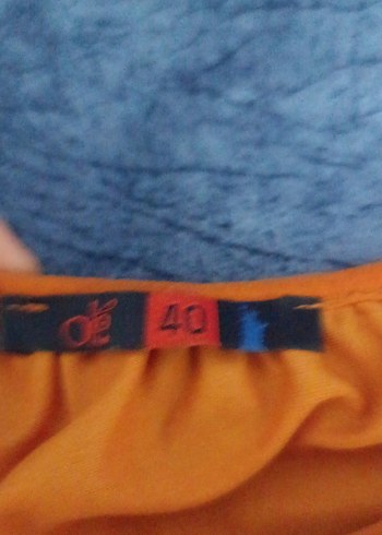 Sarı Fırfırlı Uzun Kollu Bluz - Görsel 5