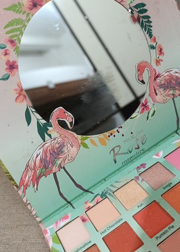 Renkli Flamingo Temalı Göz Farı Paleti - Görsel 3