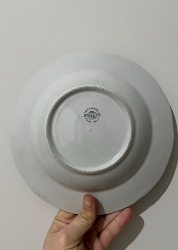 American Vintage Renkli Duvar tabağı