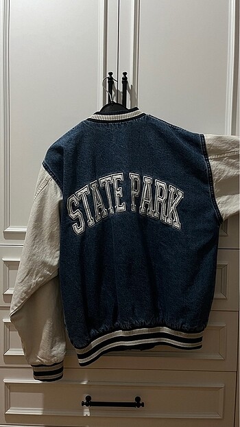 Zara Zara Denim Bomber Ceket